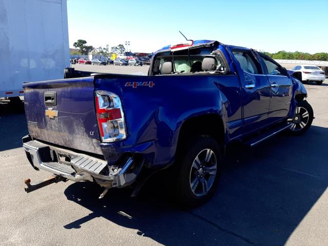 1GCGTCE37G1158706 - 2016 CHEVROLET COLORADO L BLUE photo 4