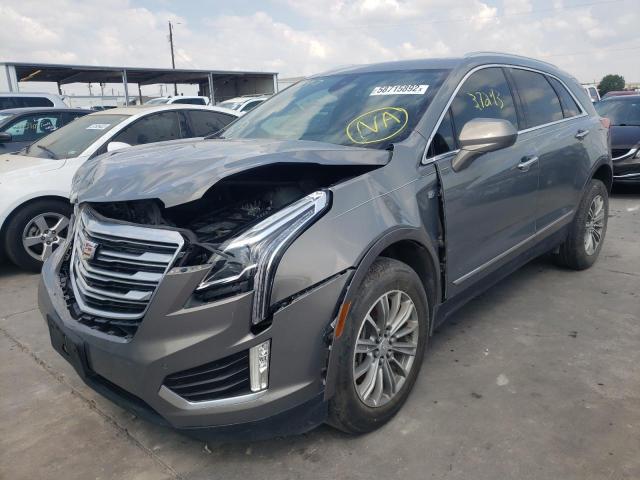 1GYKNCRS4JZ109066 - 2018 CADILLAC XT5 LUXURY GRAY photo 2