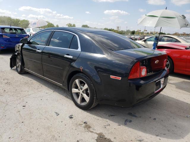 1G1ZC5EU8CF304727 - 2012 CHEVROLET MALIBU 1LT BLACK photo 3