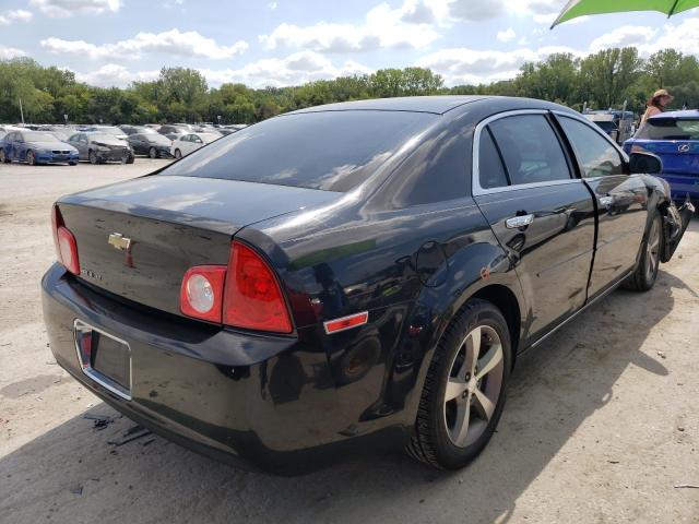 1G1ZC5EU8CF304727 - 2012 CHEVROLET MALIBU 1LT BLACK photo 4