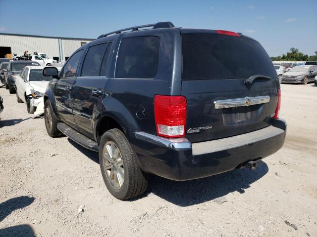 1A8HX58278F122048 - 2008 CHRYSLER ASPEN LIMI BLUE photo 3