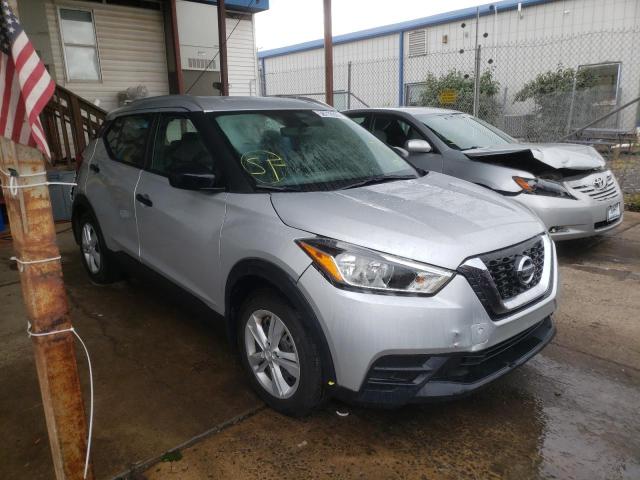 3N1CP5CU6KL511421 - 2019 NISSAN KICKS S SILVER photo 1