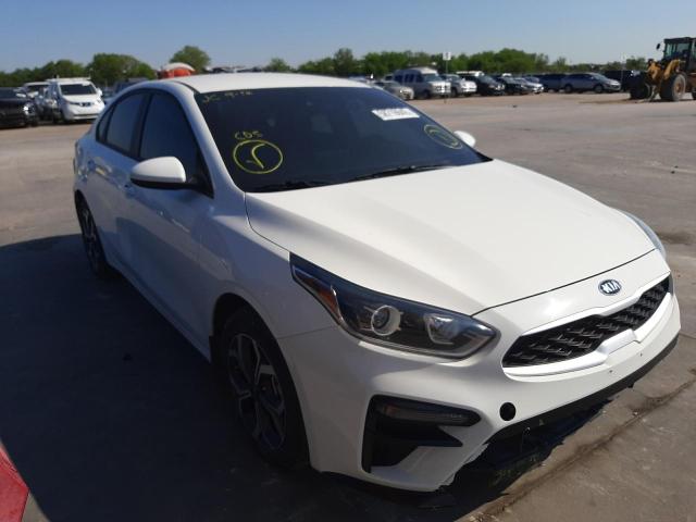 3KPF24AD4KE128894 - 2019 KIA FORTE FE WHITE photo 1