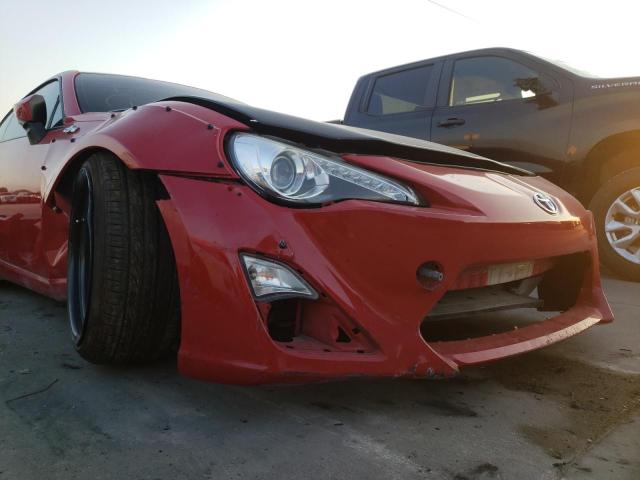 JF1ZNAA15E9709313 - 2014 TOYOTA SCION FR-S RED photo 9