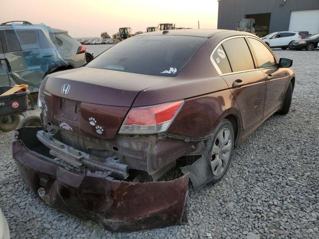 1HGCP2F81AA153551 - 2010 HONDA ACCORD EXL RED photo 4