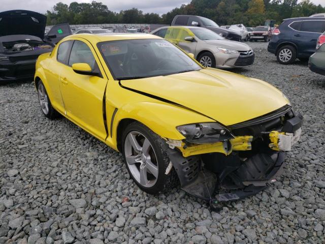 JM1FE17NX40105718 - 2004 MAZDA RX8 YELLOW photo 1