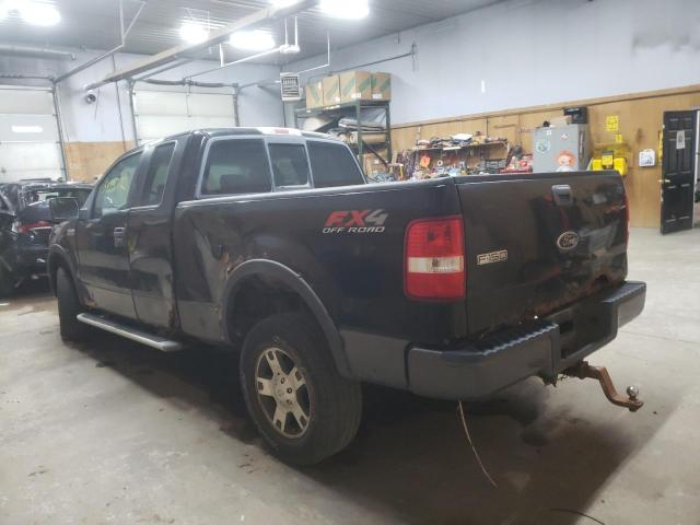 1FTPX14595NA24555 - 2005 FORD F150 BLACK photo 3