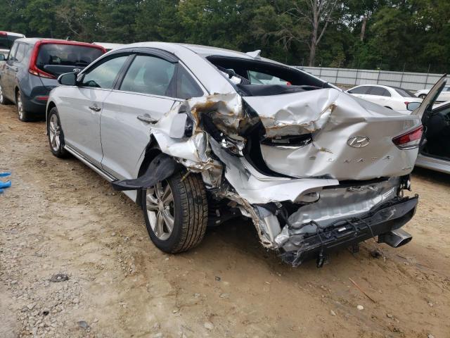 5NPE34AF6KH739452 - 2019 HYUNDAI SONATA LIM SILVER photo 3