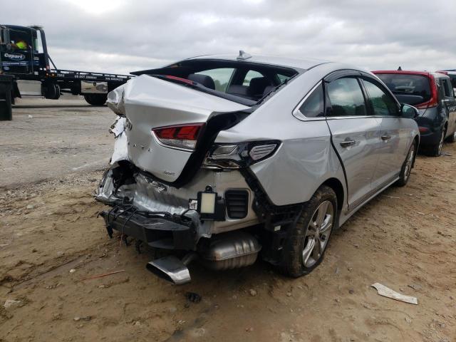 5NPE34AF6KH739452 - 2019 HYUNDAI SONATA LIM SILVER photo 4