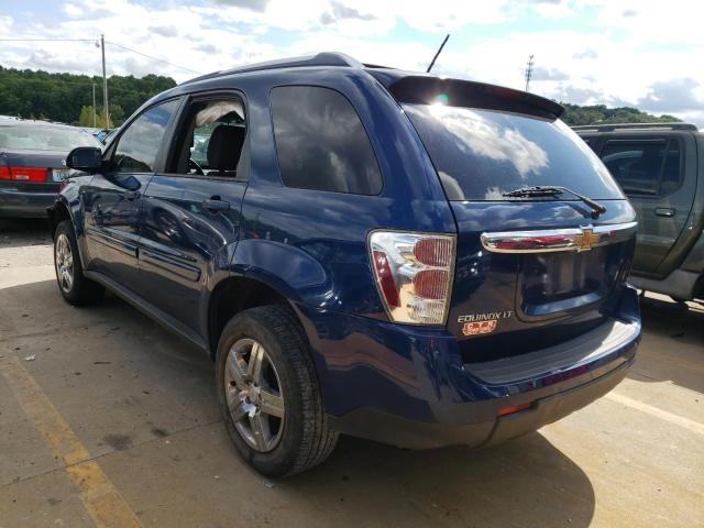 2CNDL33F386056829 - 2008 CHEVROLET EQUINOX BLUE photo 3