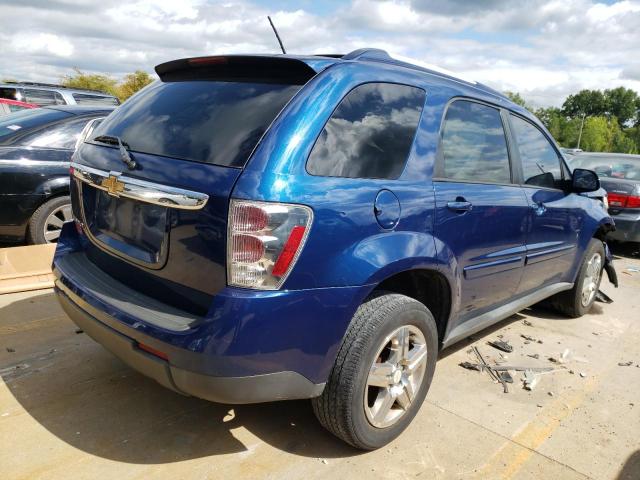 2CNDL33F386056829 - 2008 CHEVROLET EQUINOX BLUE photo 4