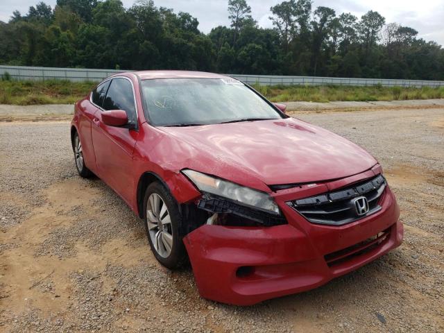 1HGCS1B36CA002758 - 2012 HONDA ACCORD LX RED photo 1