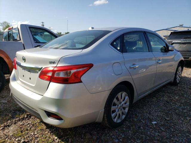 3N1AB7AP1HL640044 - 2017 NISSAN SENTRA S GRAY photo 4