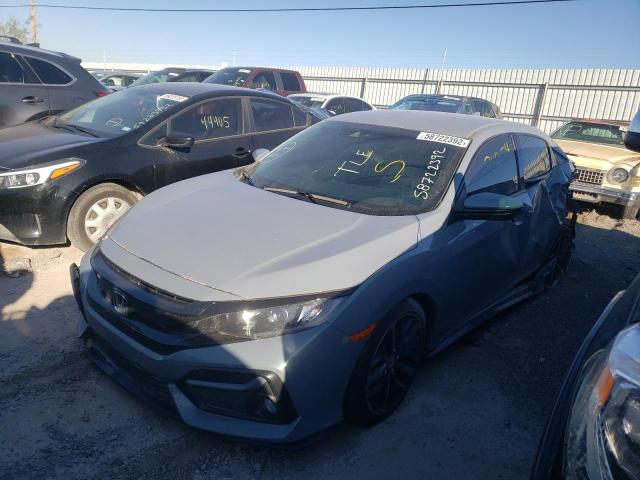 SHHFK7H48MU203311 - 2021 HONDA CIVIC SPOR 灰色 照片 2