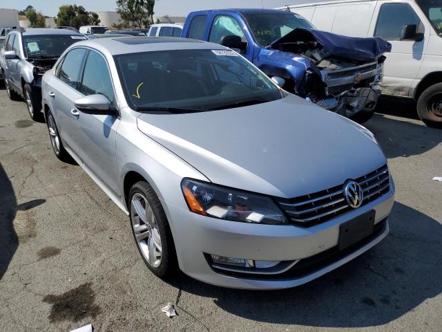 1VWCM7A39CC064332 - 2012 VOLKSWAGEN PASSAT SEL SILVER photo 1