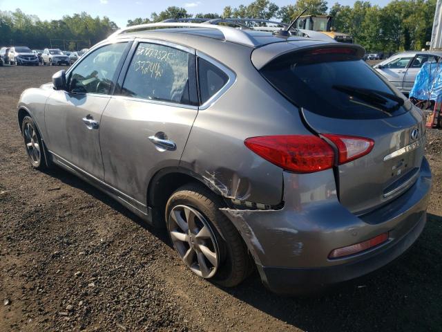 JNKAJ09F78M359163 - 2008 INFINITI EX35 BASE Գրաֆիտ լուսանկար 3