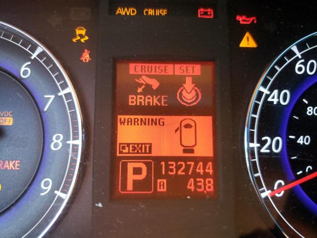 JNKAJ09F78M359163 - 2008 INFINITI EX35 BASE Գրաֆիտ լուսանկար 8