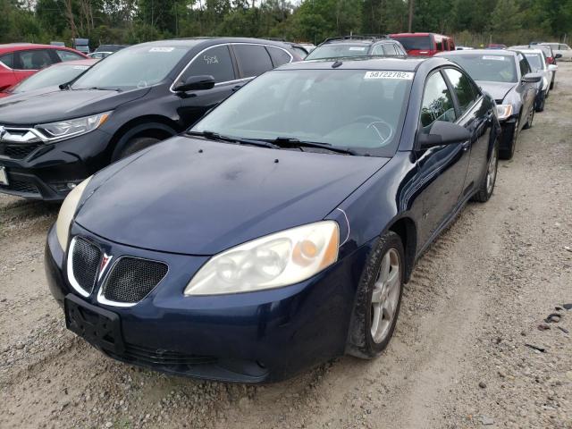 1G2ZH57N694104064 - 2009 PONTIAC G6 GT BLUE photo 2