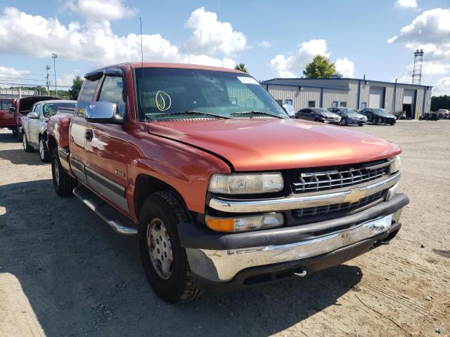 2GCEK19T811218437 - 2001 CHEVROLET SILVERADO ORANGE photo 1