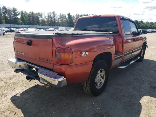 2GCEK19T811218437 - 2001 CHEVROLET SILVERADO ORANGE photo 4