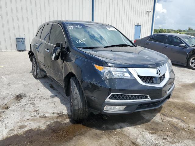 2HNYD2H58BH546833 - 2011 ACURA MDX ADVANC BLACK photo 1