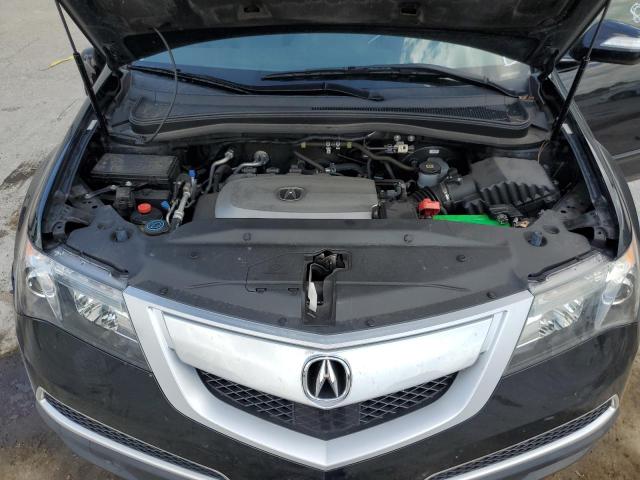 2HNYD2H58BH546833 - 2011 ACURA MDX ADVANC BLACK photo 7