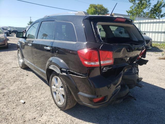 3C4PDDDG3ET138580 - 2014 DODGE JOURNEY LI BLACK photo 3