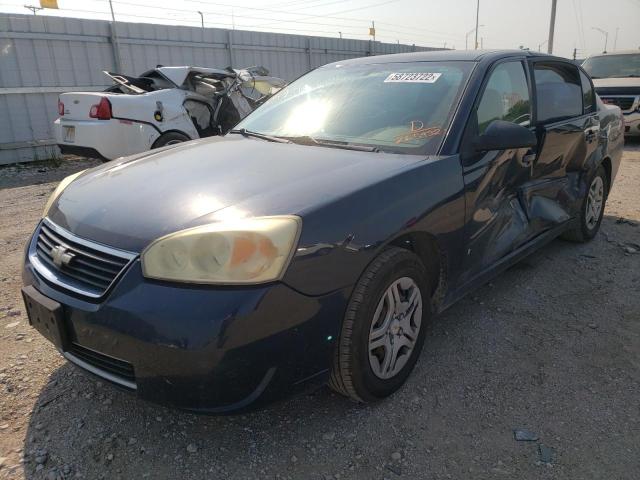 1G1ZS57F07F265932 - 2007 CHEVROLET MALIBU LS BLUE photo 2