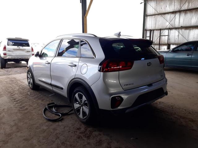 KNDCB3LC0L5369222 - 2020 KIA NIRO LX WHITE photo 3