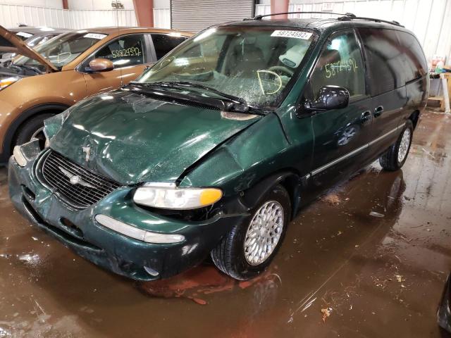 1C4GP54G9WB673591 - 1998 CHRYSLER TOWN & COU GREEN photo 2