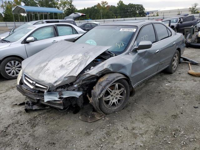 19UUA56611A000836 - 2001 ACURA 3.2TL GRAY photo 2