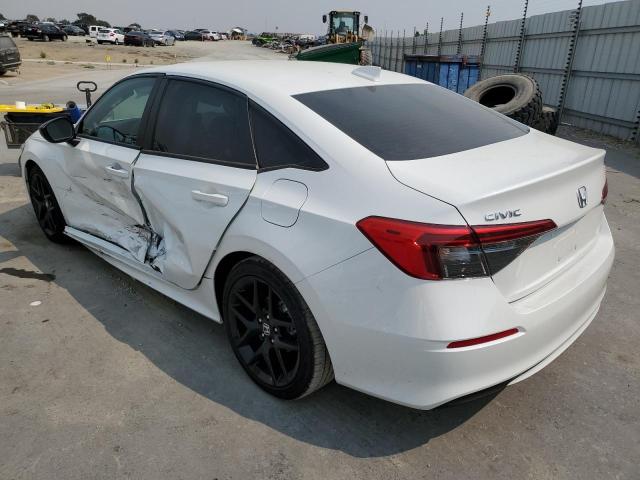 2HGFE2F57NH561682 - 2022 HONDA CIVIC SPOR WHITE photo 3