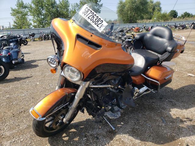 1HD1KEL13EB686271 - 2014 HARLEY-DAVIDSON FLHTK ELEC 橙色 照片 2