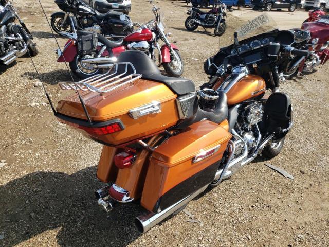 1HD1KEL13EB686271 - 2014 HARLEY-DAVIDSON FLHTK ELEC 橙色 照片 4