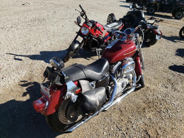 1HD4CJM156K436243 - 2006 HARLEY-DAVIDSON XL883 C RED photo 4