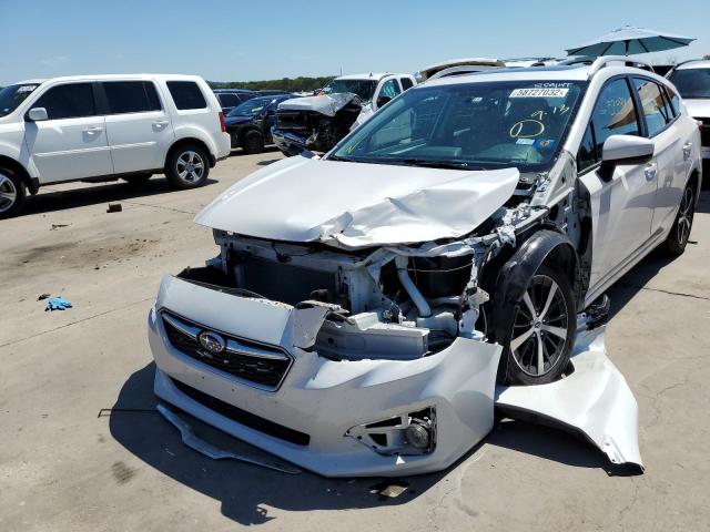 4S3GTAD6XK3708901 - 2019 SUBARU IMPREZA PR WHITE photo 2