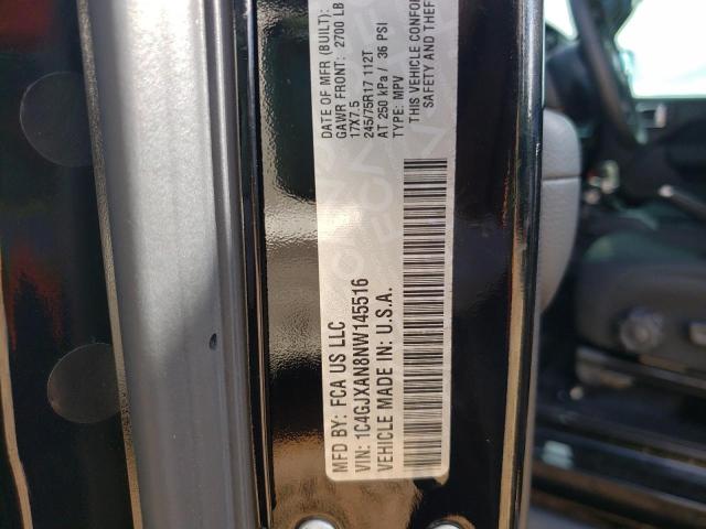 1C4GJXAN8NW145516 - 2022 JEEP WRANGLER S 黑色 照片 10