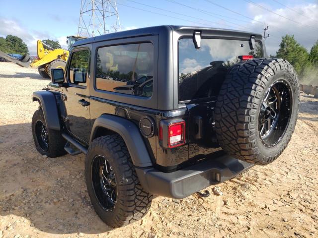 1C4GJXAN8NW145516 - 2022 JEEP WRANGLER S 黑色 照片 3