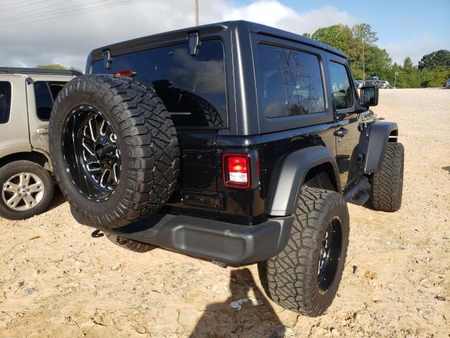 1C4GJXAN8NW145516 - 2022 JEEP WRANGLER S 黑色 照片 4