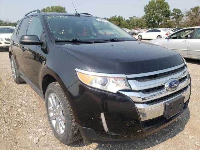 2FMDK3J96CBA53164 - 2012 FORD EDGE SEL BLACK photo 1