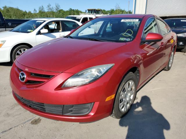 1YVHZ8BH2C5M26672 - 2012 MAZDA 6 I RED photo 2