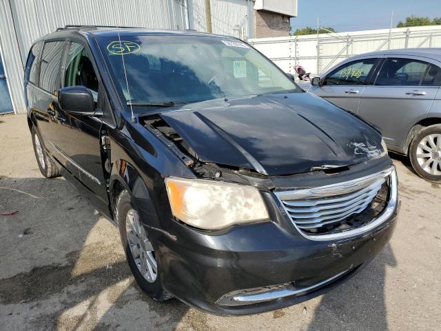 2C4RC1BG7DR776118 - 2013 CHRYSLER TOWN & COU BLACK photo 1