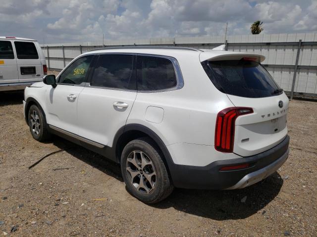 5XYP3DHC0LG050939 - 2020 KIA TELLURIDE WHITE photo 3