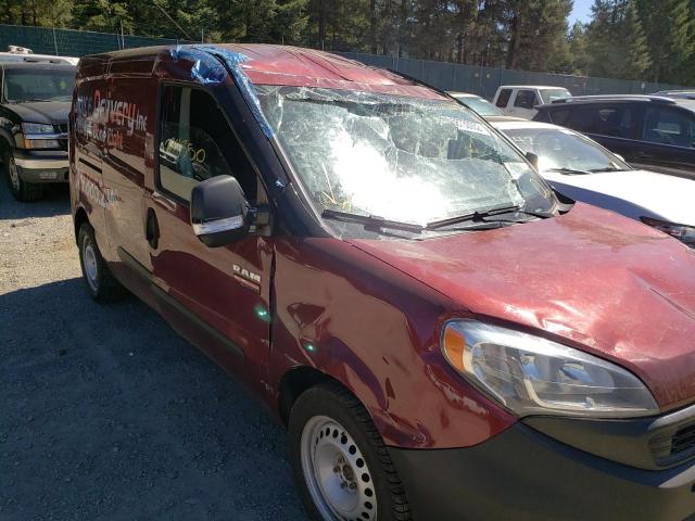 ZFBHRFABXK6M14451 - 2019 RAM PROMASTER BURGUNDY photo 9