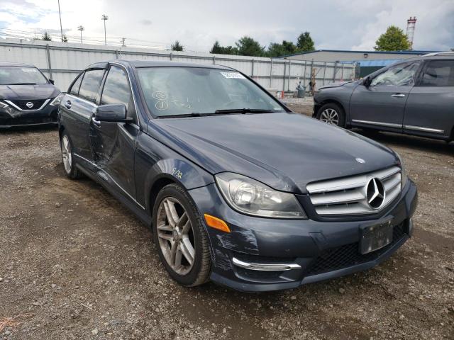 WDDGF5HB8DG107963 - 2013 MERCEDES-BENZ C 350 GRAY photo 1