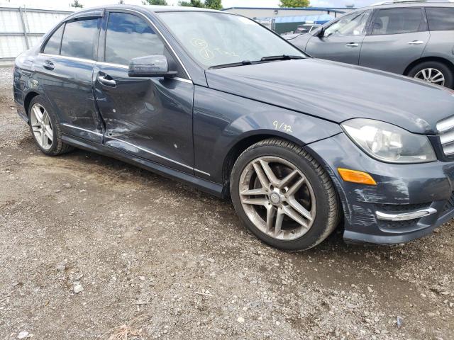 WDDGF5HB8DG107963 - 2013 MERCEDES-BENZ C 350 GRAY photo 9