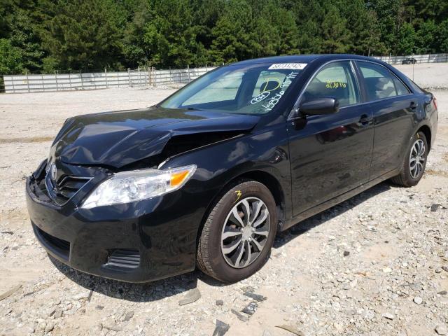 4T1BF3EK6BU155856 - 2011 TOYOTA CAMRY BASE BLACK photo 2