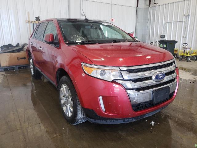 2FMDK4JC7BBA42982 - 2011 FORD EDGE RED photo 1