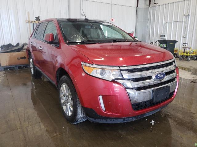 2FMDK4JC7BBA42982 - 2011 FORD EDGE RED photo 1