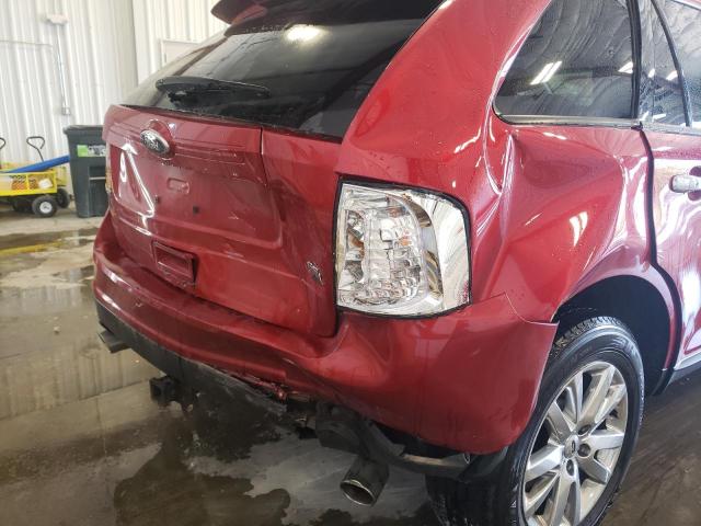 2FMDK4JC7BBA42982 - 2011 FORD EDGE RED photo 9